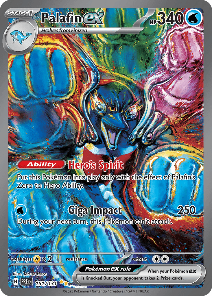 Palafin ex (Prismatic Evolutions) #151