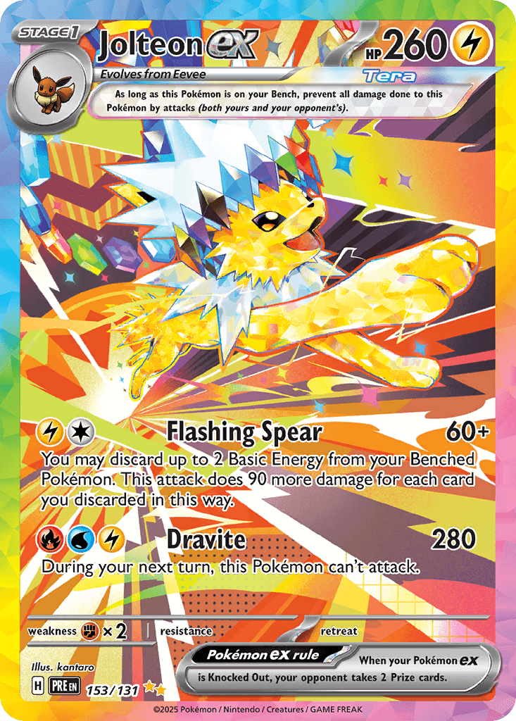 Jolteon ex (Prismatic Evolutions) #153