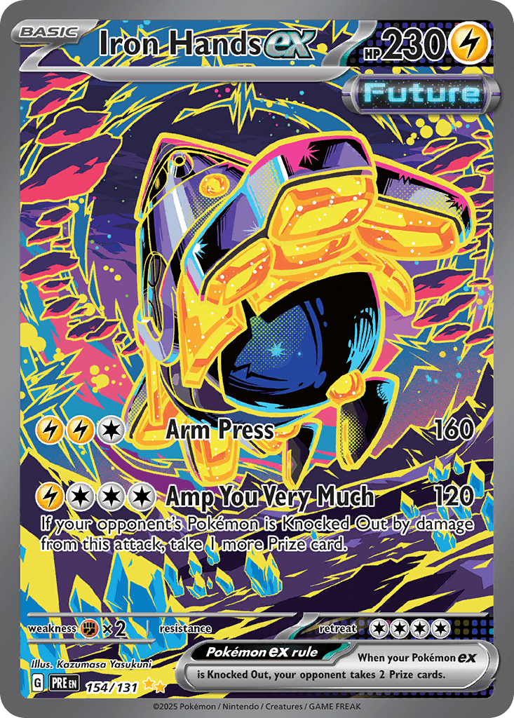 Iron Hands ex (Prismatic Evolutions) #154