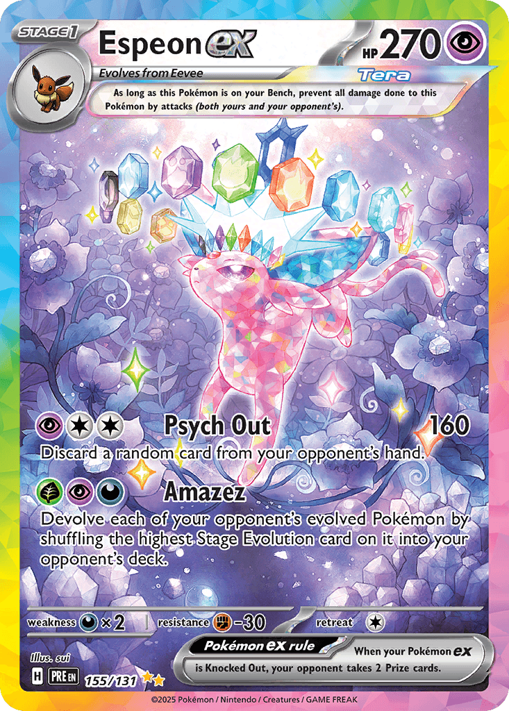 Espeon ex (Prismatic Evolutions) #155