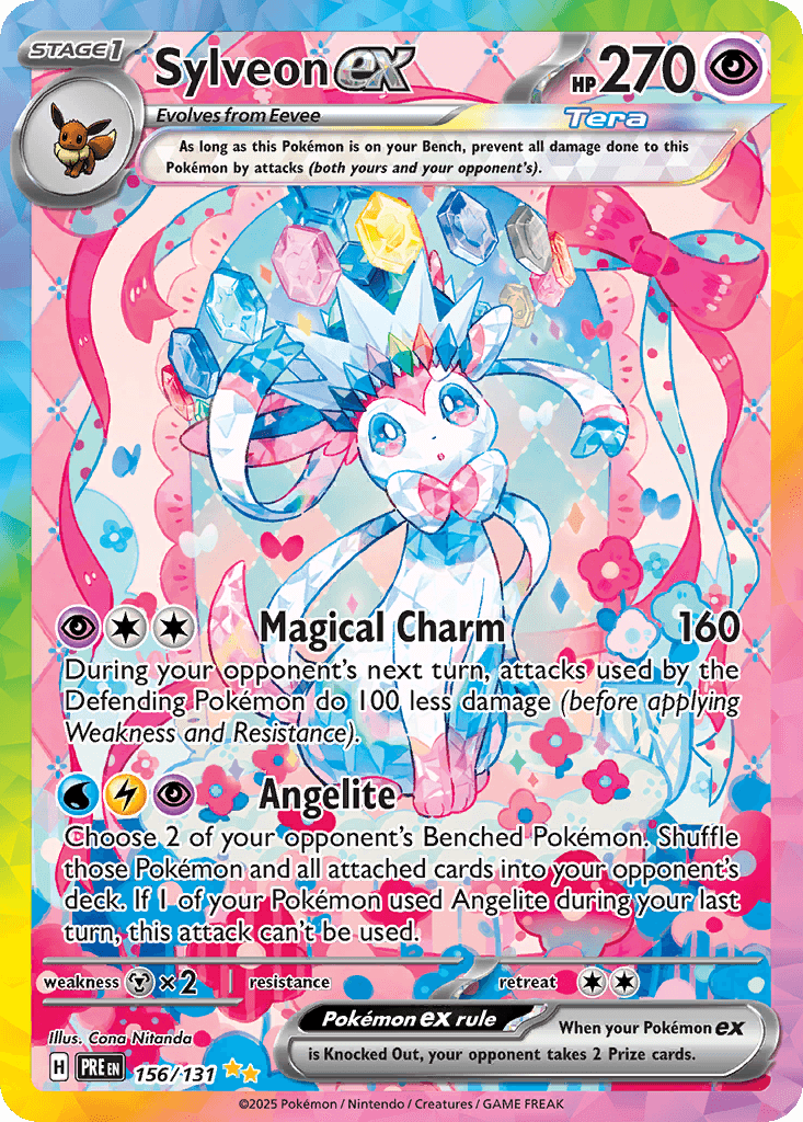 Sylveon ex (Prismatic Evolutions) #156