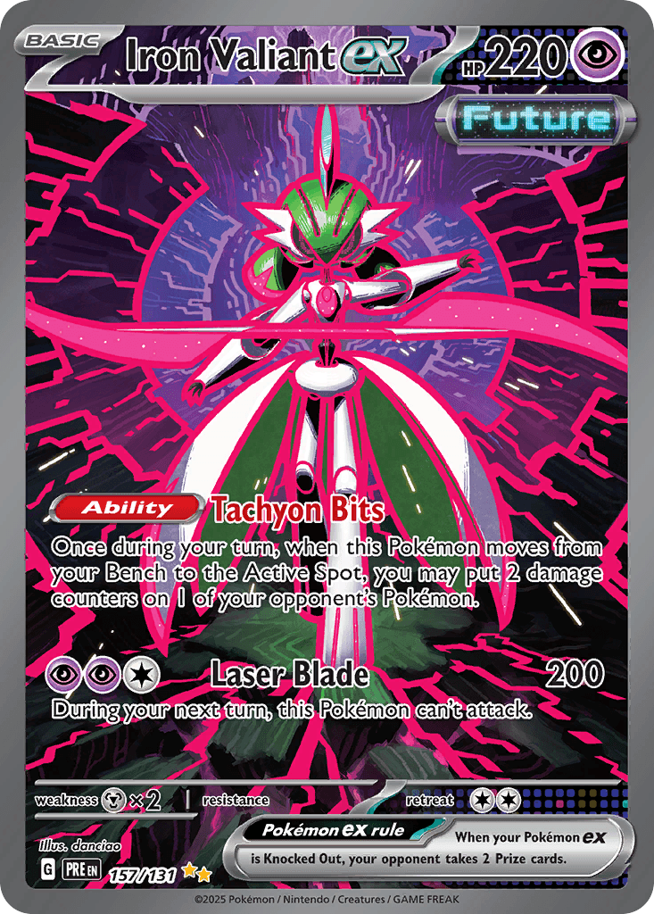 Iron Valiant ex (Prismatic Evolutions) #157