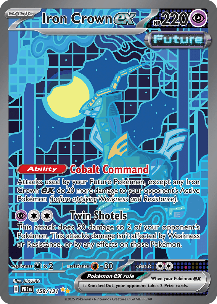 Iron Crown ex (Prismatic Evolutions) #158