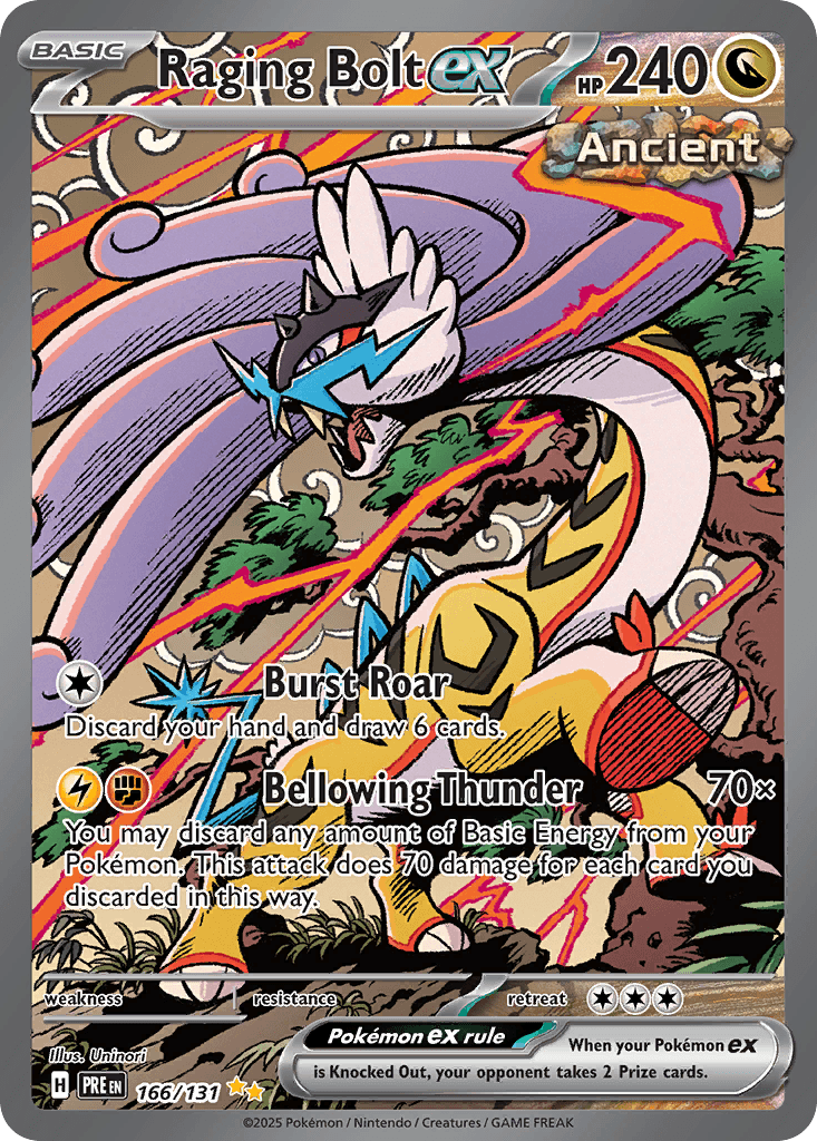 Raging Bolt ex (Prismatic Evolutions) #166
