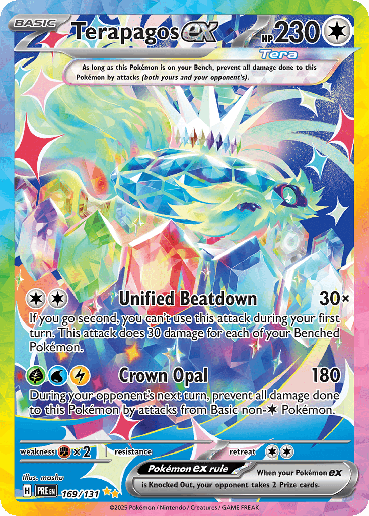 Terapagos ex (Prismatic Evolutions) #169