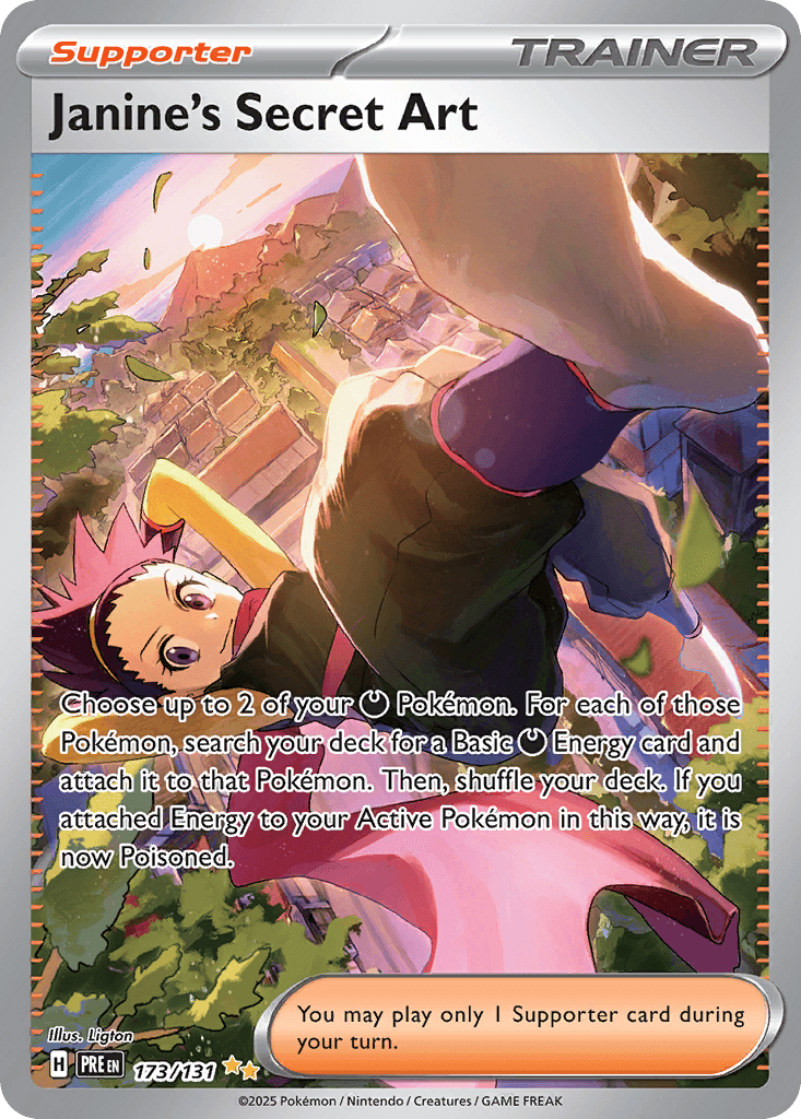 Janine's Secret Art (Prismatic Evolutions) #173