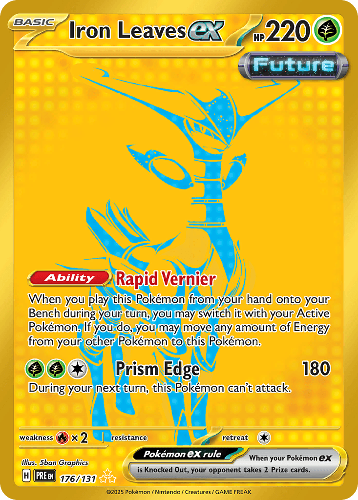 Iron Leaves ex (Prismatic Evolutions) #176