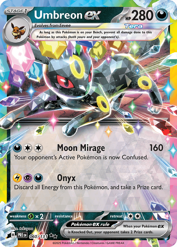 Umbreon ex (Prismatic Evolutions) #60