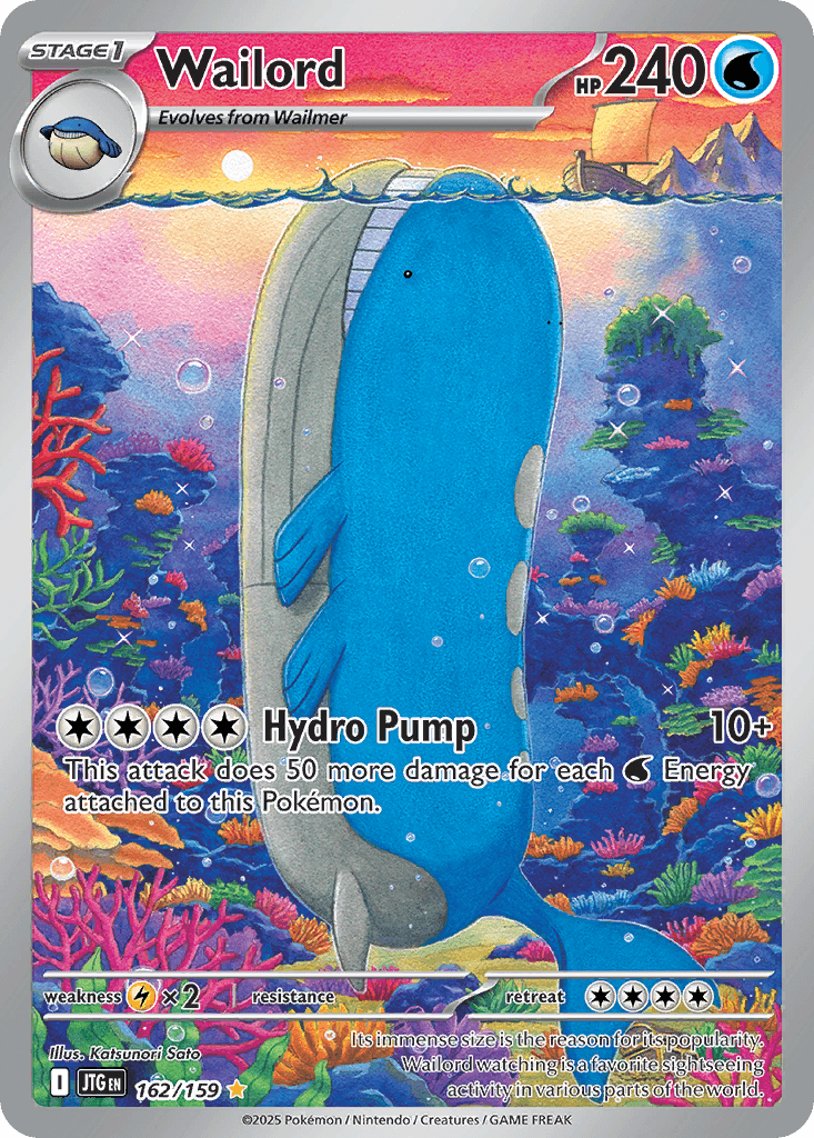 Wailord (Journey Together) #162