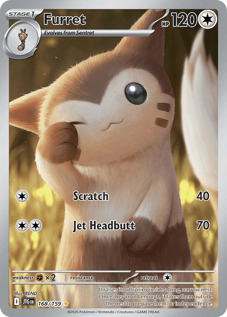 Furret (Journey Together) #168
