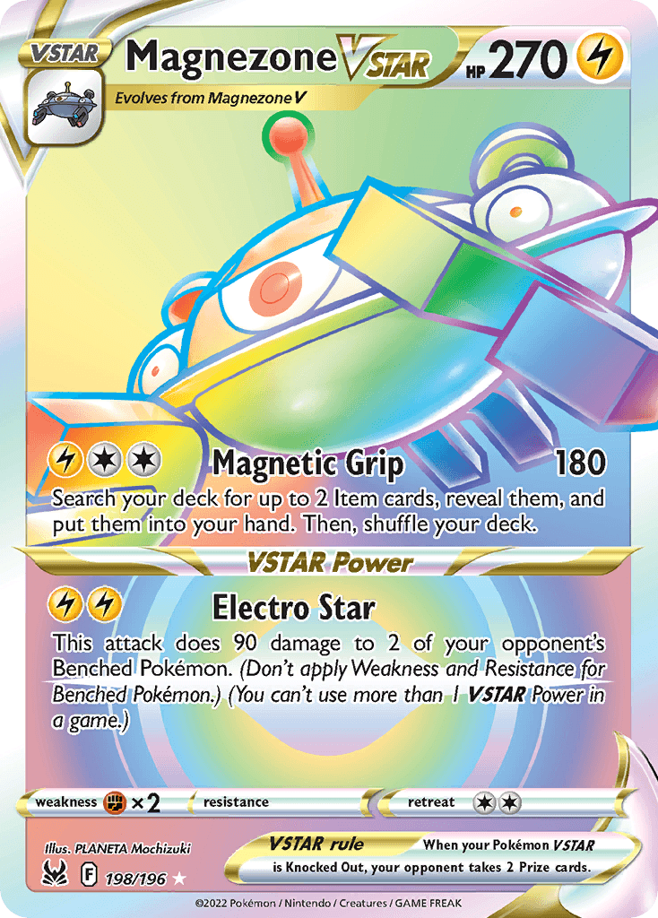 Magnezone VSTAR (Lost Origin) #198 card art
