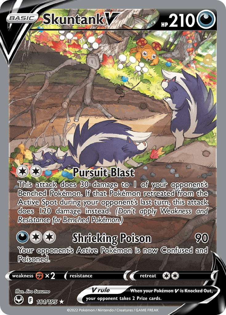 Skuntank V (Silver Tempest) #181 card art