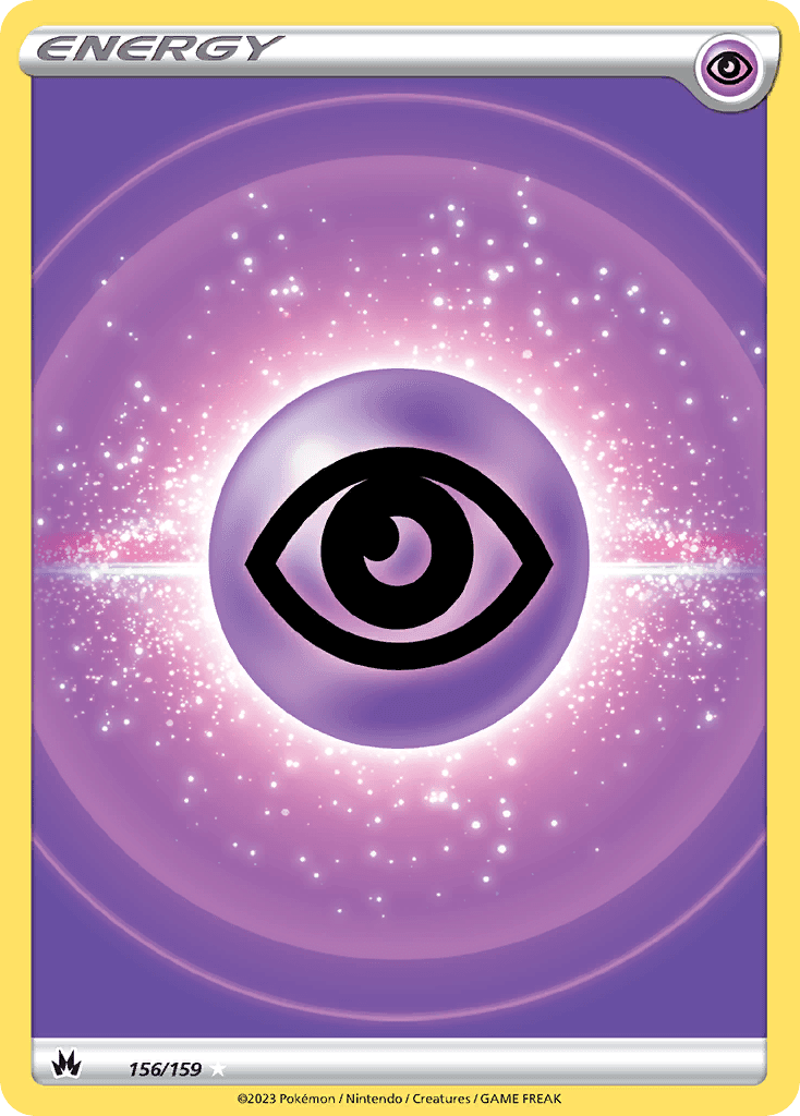 Psychic Energy (Crown Zenith) #156 card art