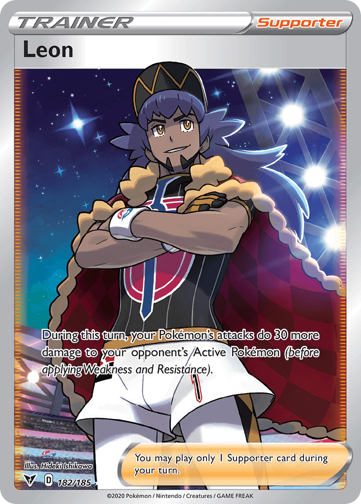 Leon (Vivid Voltage) #182 card art
