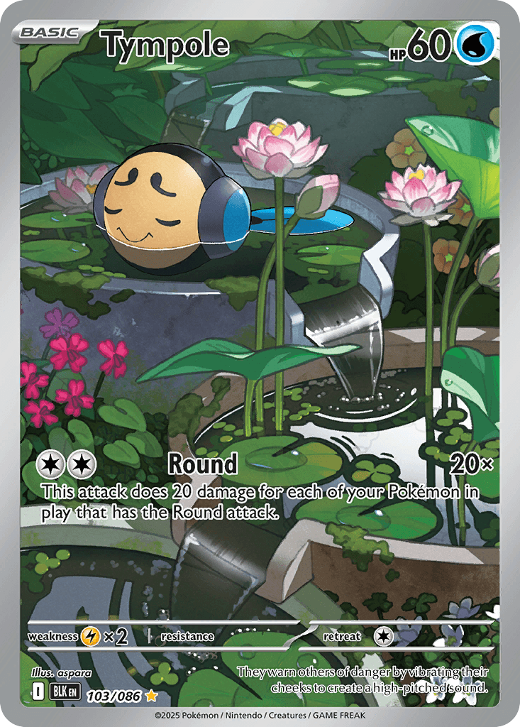 Tympole (Black Bolt) #103 card art