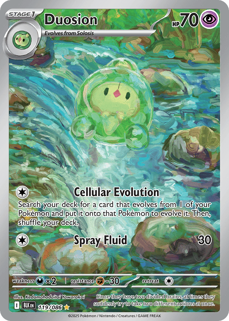 Duosion (Black Bolt) #119 card art