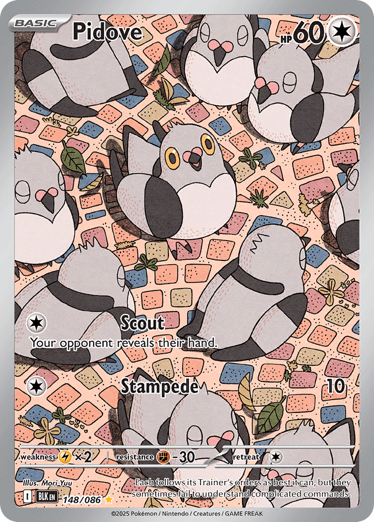 Pidove (Black Bolt) #148 card art