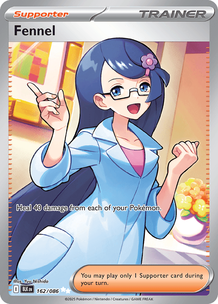 Fennel (Black Bolt) #162 card art