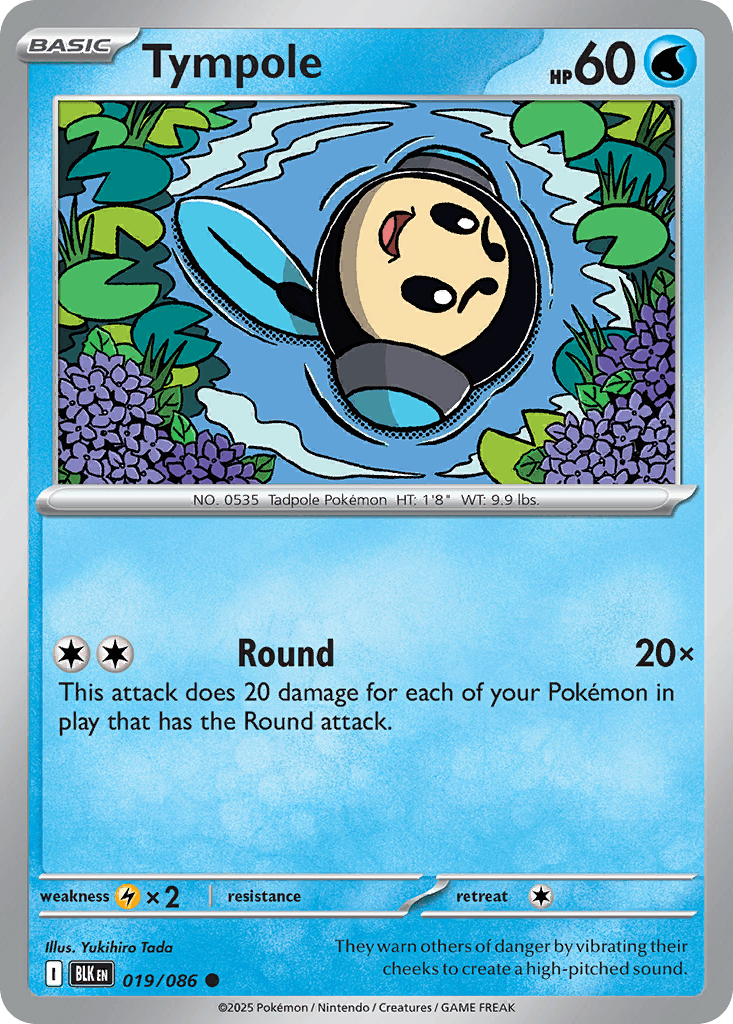 Tympole (Black Bolt) #19 card art
