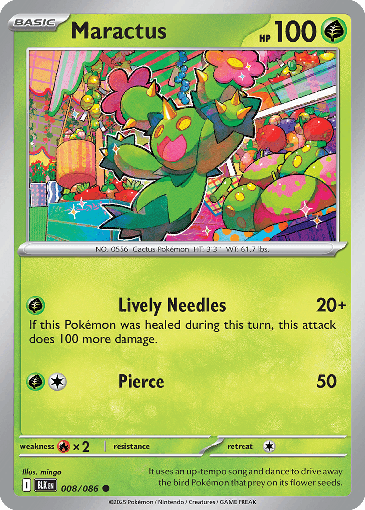 Maractus (Black Bolt) #8 card art